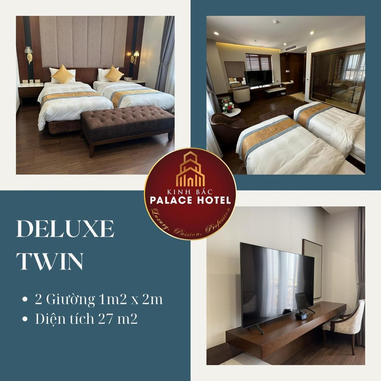 Kinh Bac Palace Hotel Bắc Ninh Extérieur photo