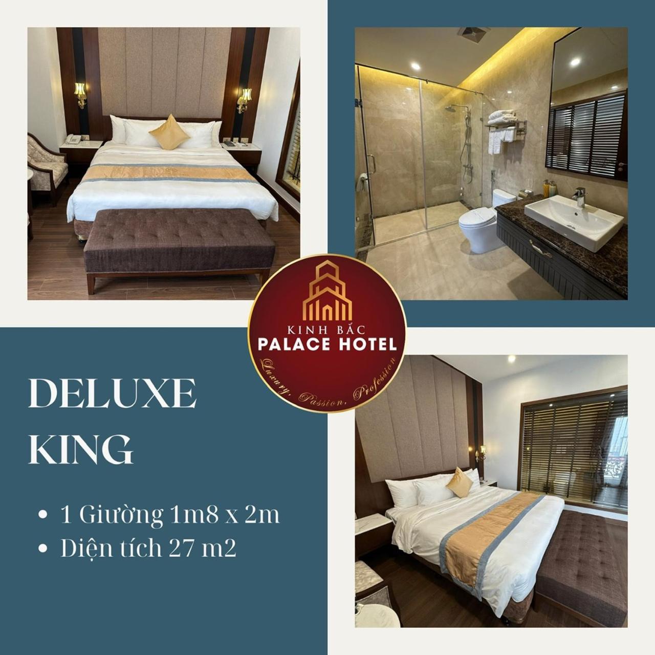 Kinh Bac Palace Hotel Bắc Ninh Extérieur photo